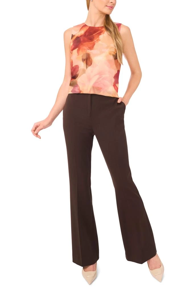 Halogen Romantic Roses Chiffon Shell 5