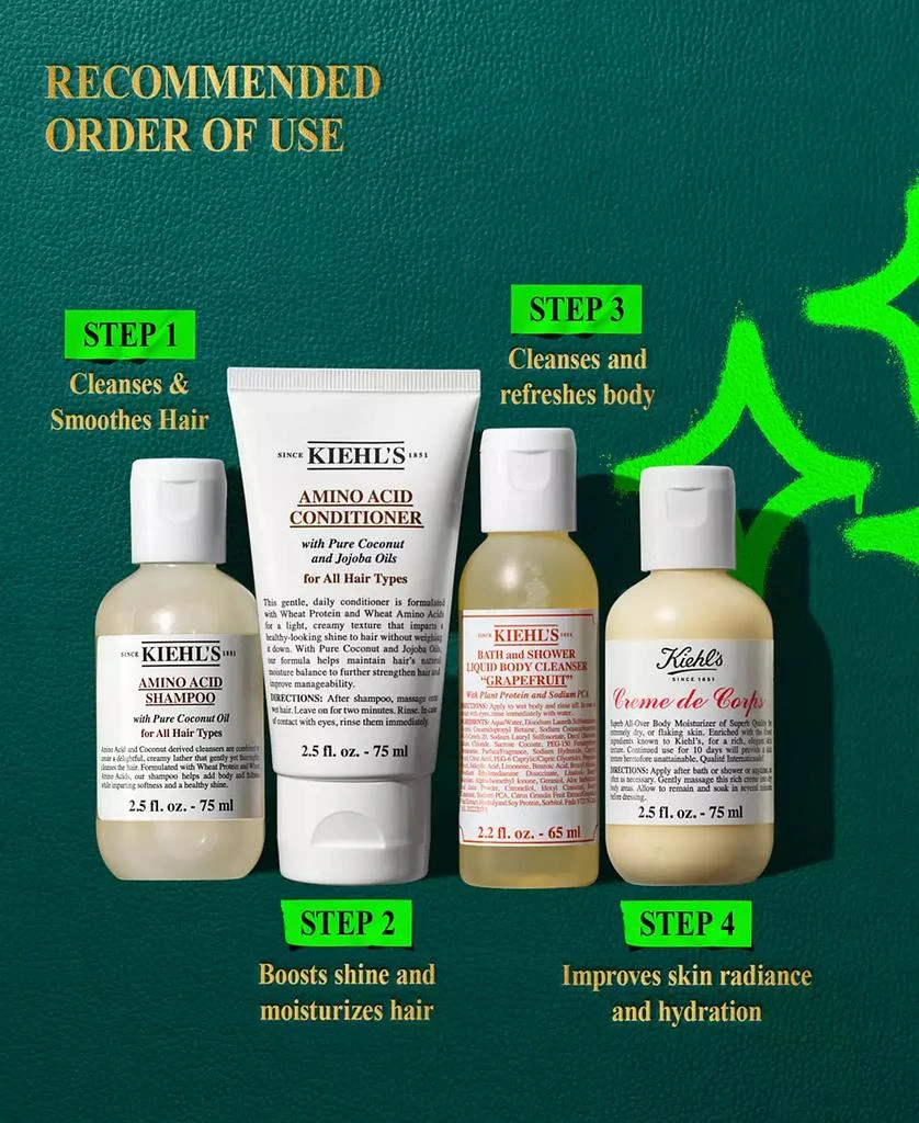 Kiehl's 4-Pc. Clean Up Your Act Bath and Body Gift Set 2