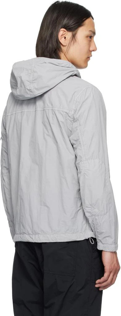 Stone Island Gray Nylon Smerigliato Ghost Jacket 3
