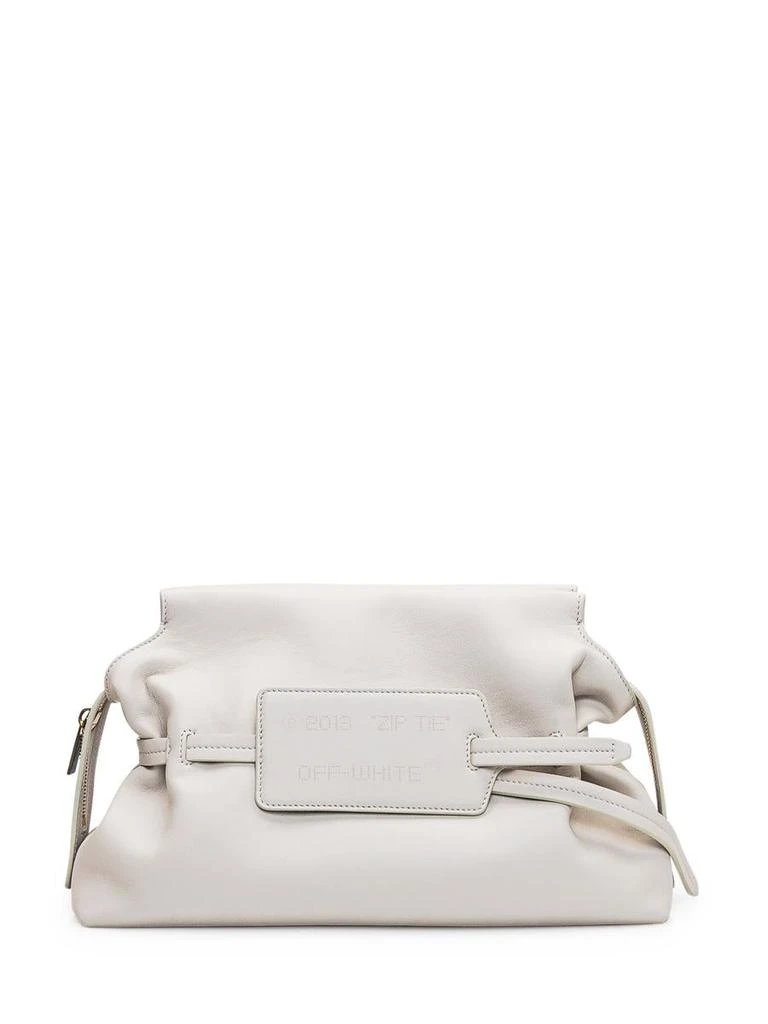 Off-White Off-White Clutch With Zip-Tie Label 1