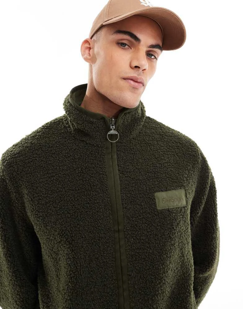 Barbour Barbour reversible fleece jacket 4
