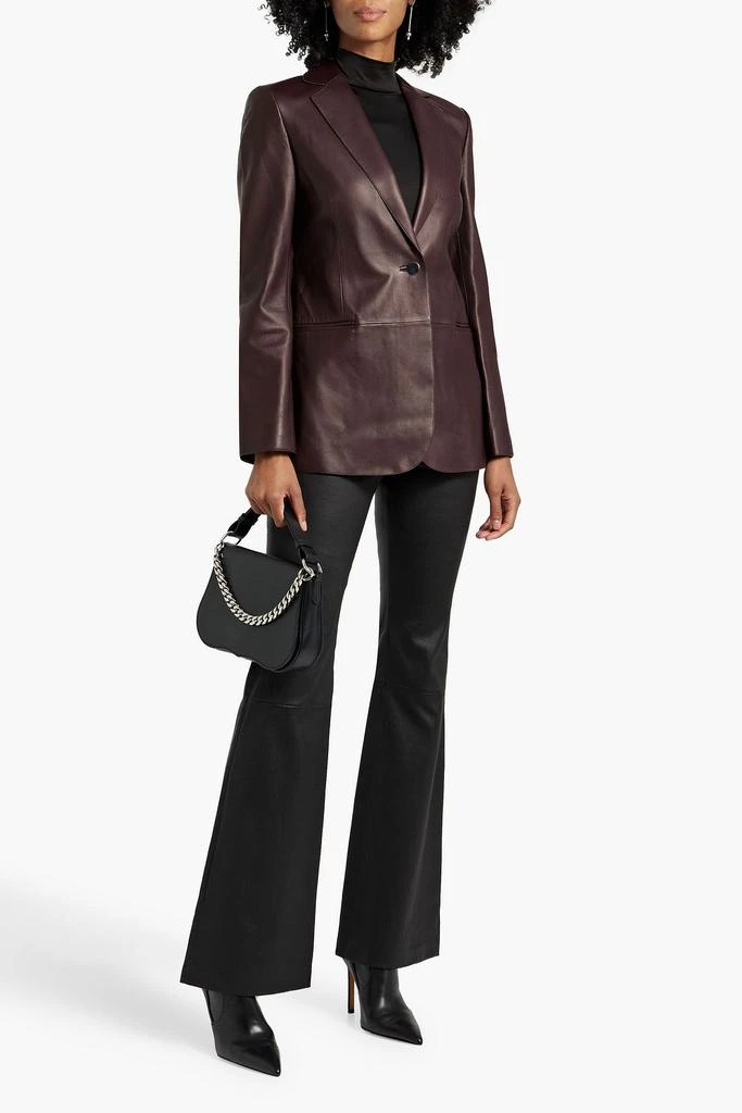 Theory Leather blazer 2
