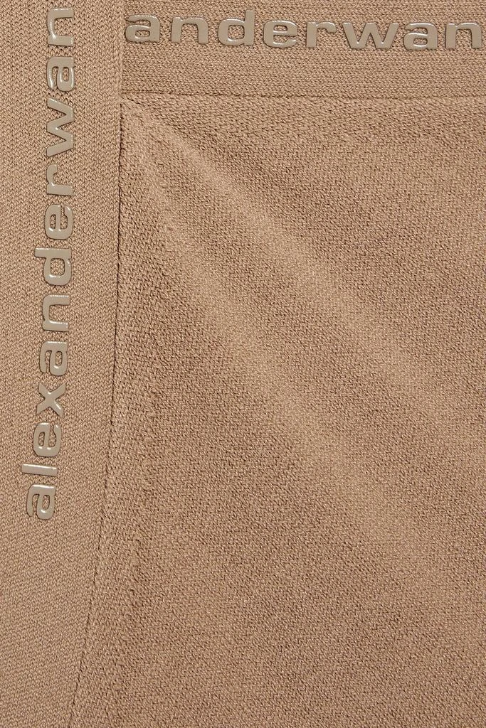 Alexander Wang Cutout stretch-knit halterneck mini dress 4