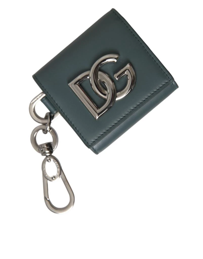 Dolce 
Gabbana Leather DG Logo Keyring Coin Purse Keyring Men
s Wallet