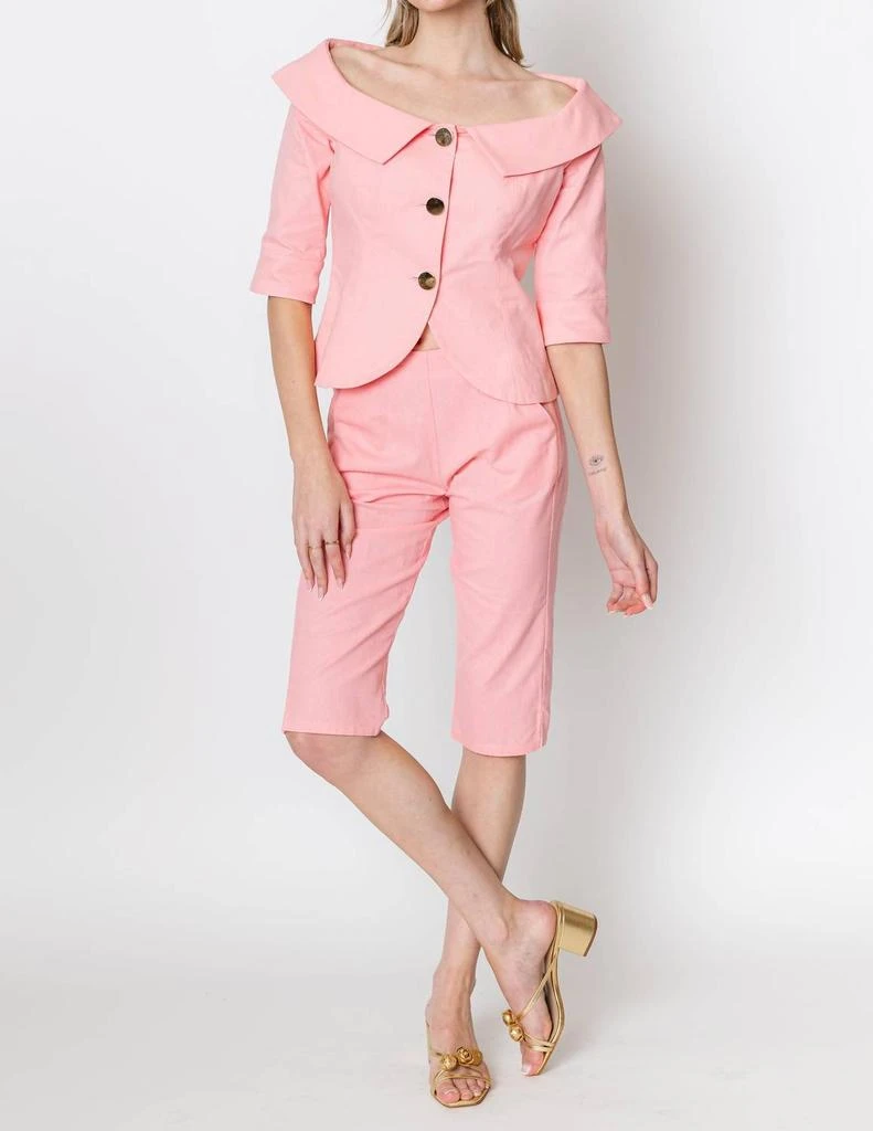 ZETAYE Zetaye - Celeste Linen Cotton Blazer