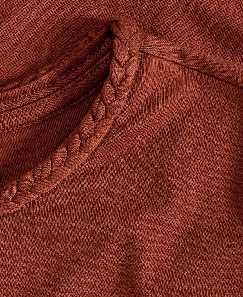 On 34th Women's Braided-Neck Crewneck T-Shirt, Exclusively at Macy's 3