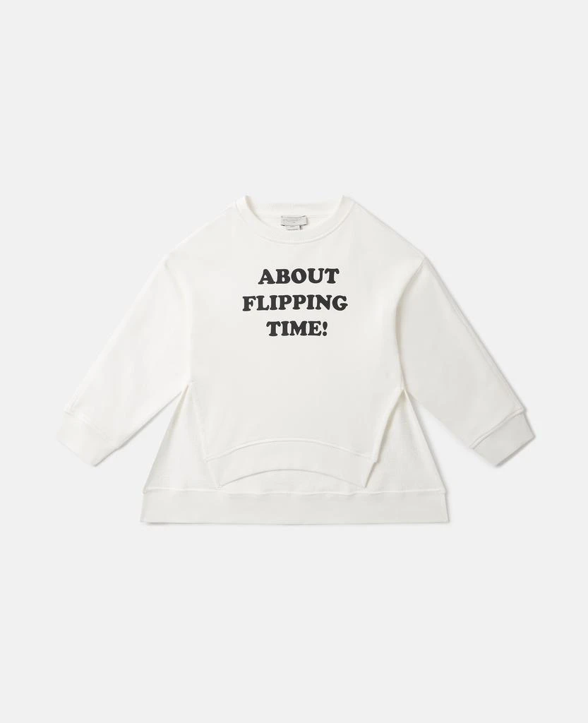 Stella McCartney Stella McCartney - Slogan Print Sweatshirt, , Size: 10