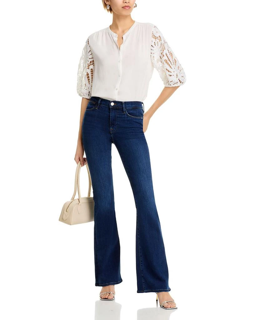 Ramy Brook Gia Lace Sleeve Top 2