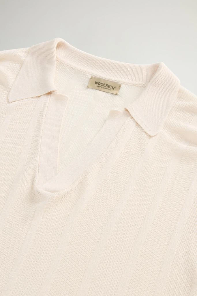 Woolrich Knit Polo Shirt - Women - White 6