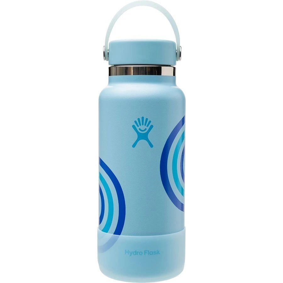 Hydro Flask 32oz Wide Mouth Flex Cap and Boot Water Bottle