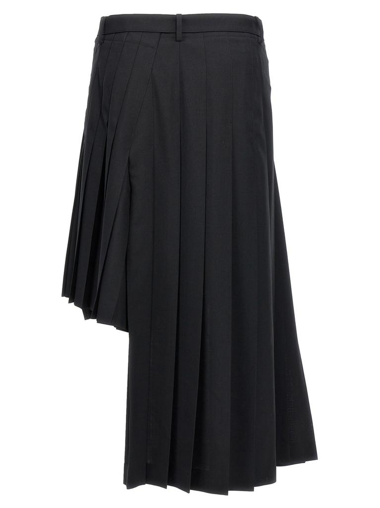 【sacai】Belted Pleated Skirt SACAI | Belted Pleated Skirt | Women | Lane Crawford