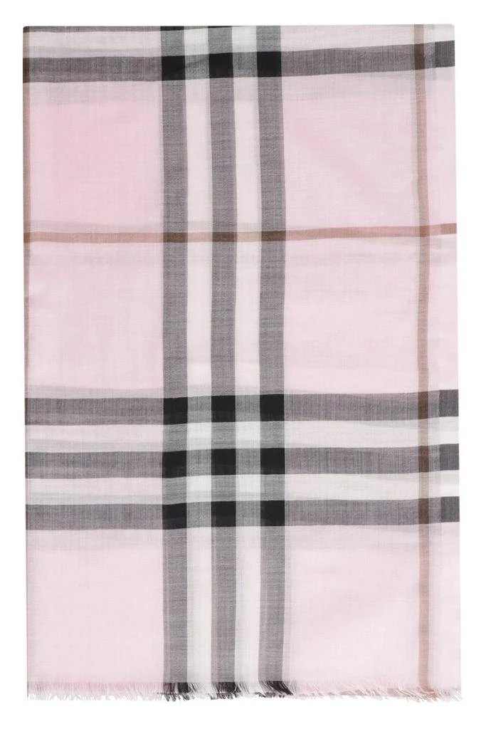 Burberry Burberry Wool And Silk Scarf 1