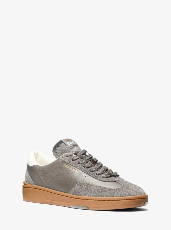 Michael Kors Wilton Leather and Suede Sneaker 1
