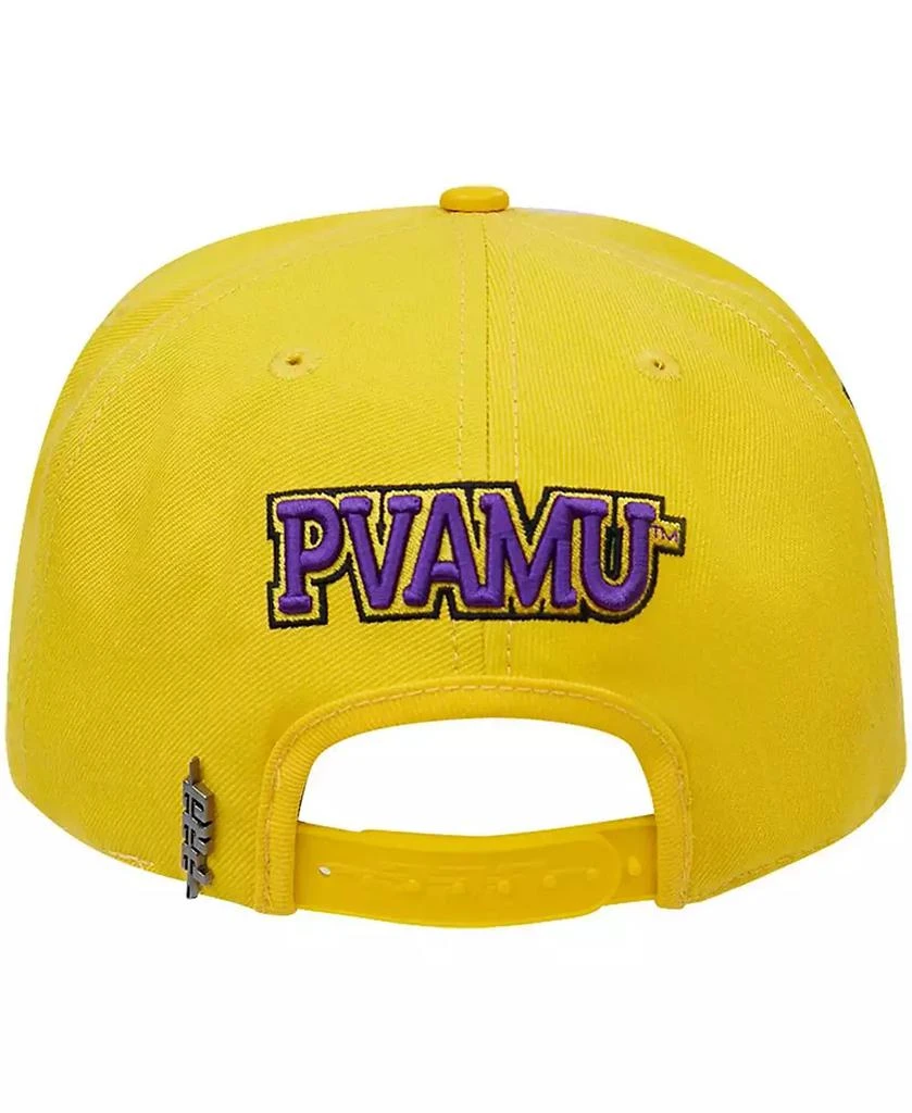 Pro Standard Men's Gold Prairie View A&M Panthers Evergreen Mascot Snapback Hat 3