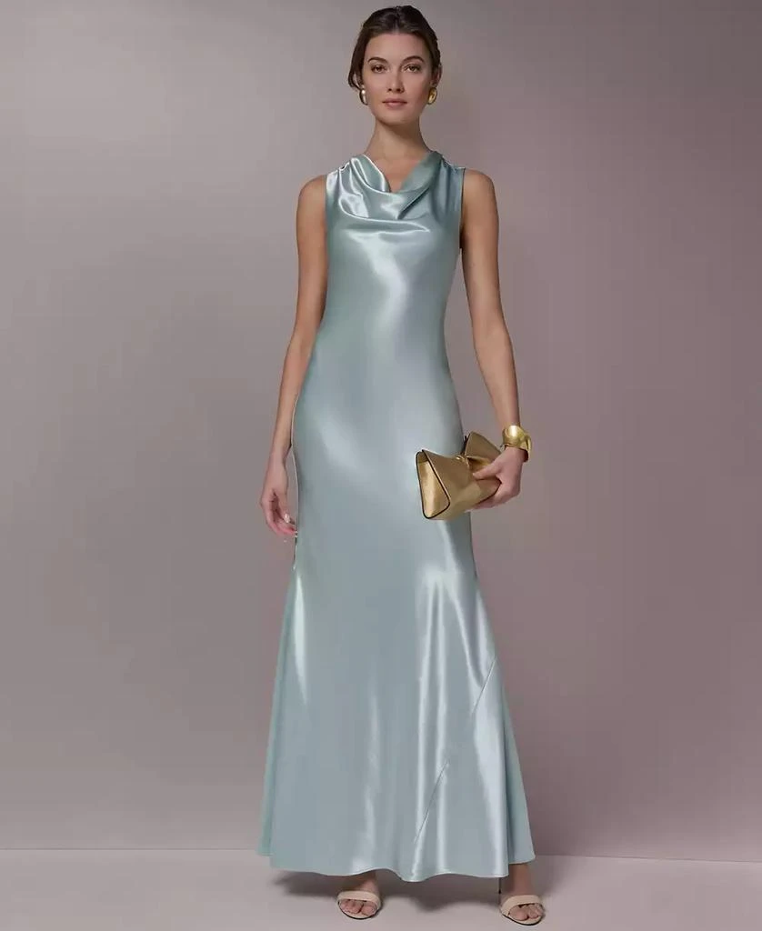 Donna Karan Women
s Cowl Neck Ball Gown