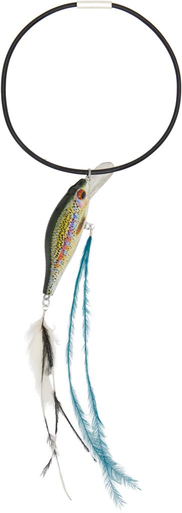 Conner Ives Multicolor Fish Lure Keychain