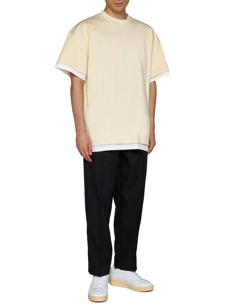 Jil Sander Jil Sander Logo Printed Crewneck T-Shirt 4