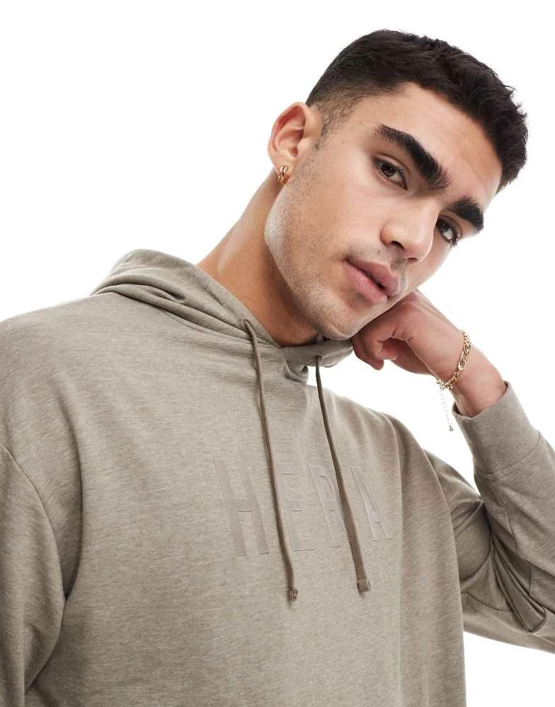 HERA Hera focus hoodie in marsh grey 3
