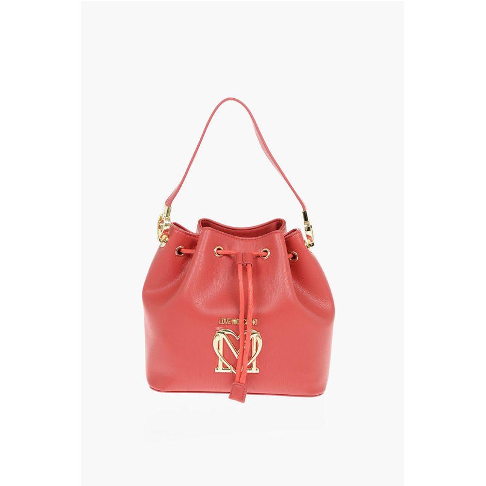 Moschino LOVE Bucket Bag with Braided Women's Rope