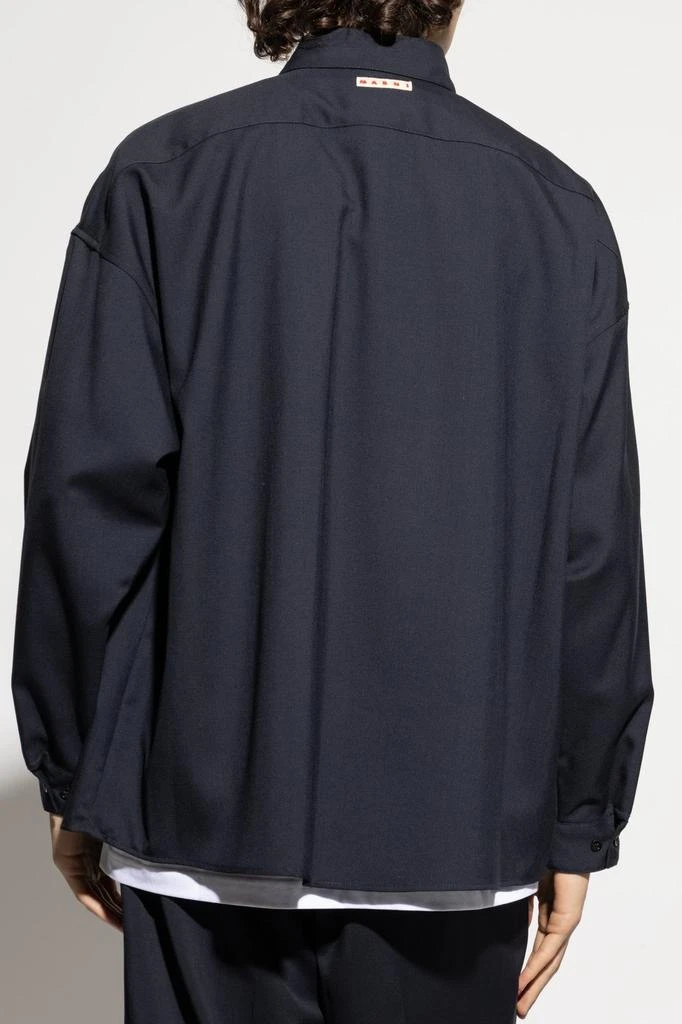 Marni Marni Collared Long-Sleeve Shirt 3
