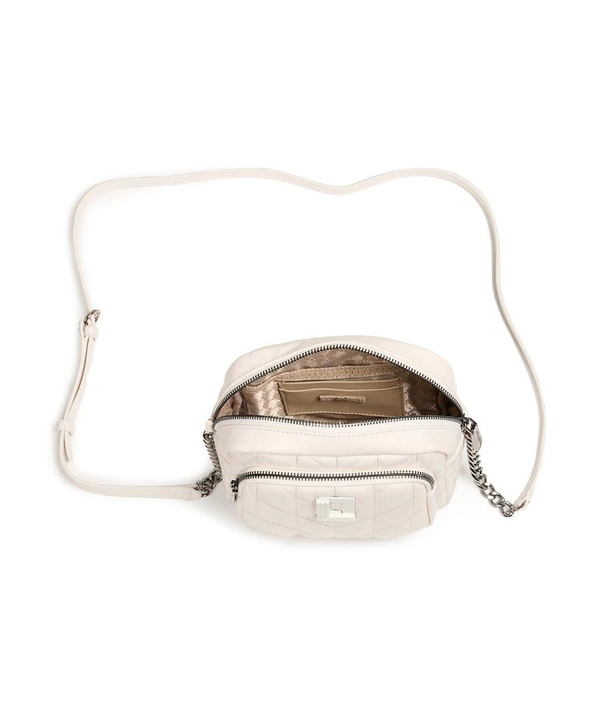 Karl Lagerfeld Paris LAFAYETTE GLAZED LEATHER CAMERA CROSSBODY 3