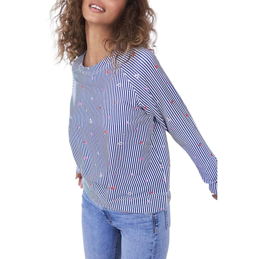 Stripe & Stare Womens Striped Modal Sweatshirt 2