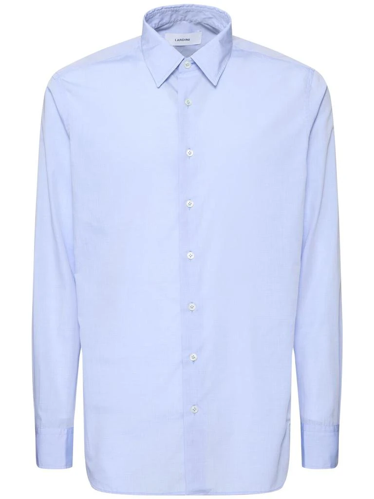 LARDINI Cotton Poplin Shirt 1