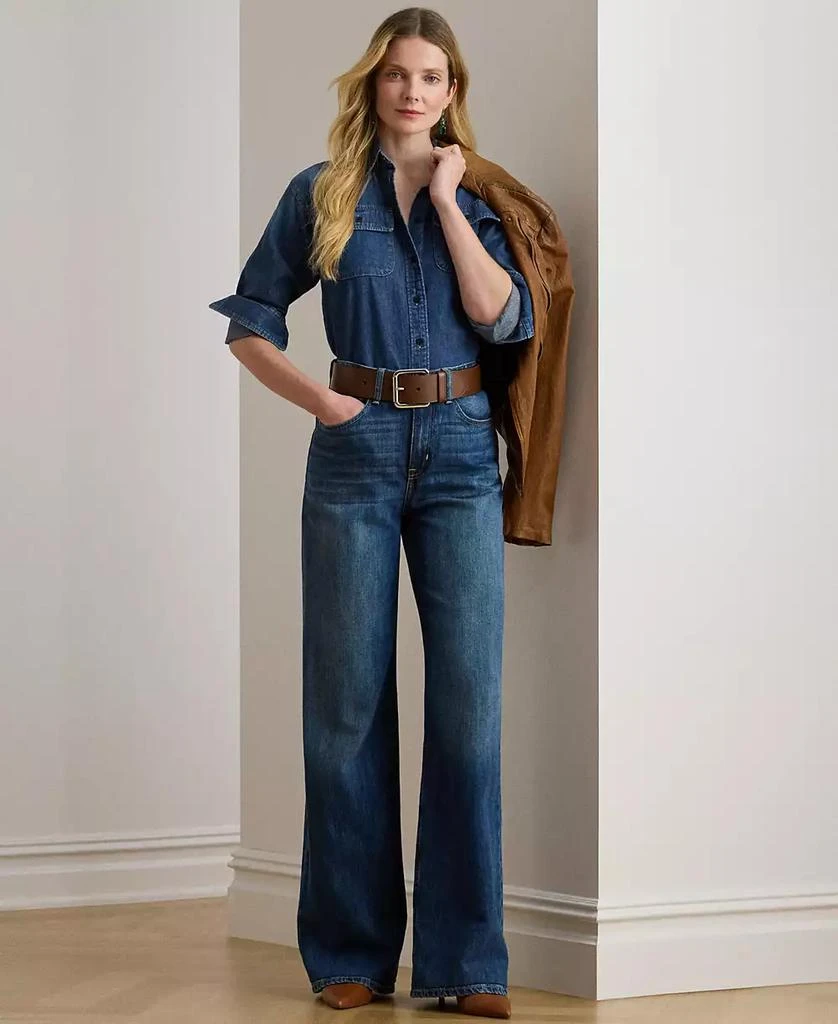 Ralph Lauren Women
s Denim Shirt 7