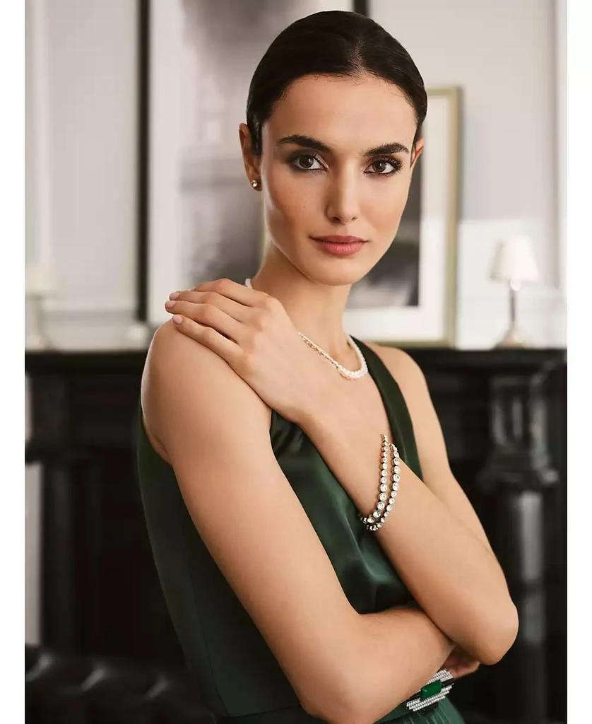 Ralph Lauren Cubic Zirconia Tennis Collar Necklace, 17" + 3" extender 2