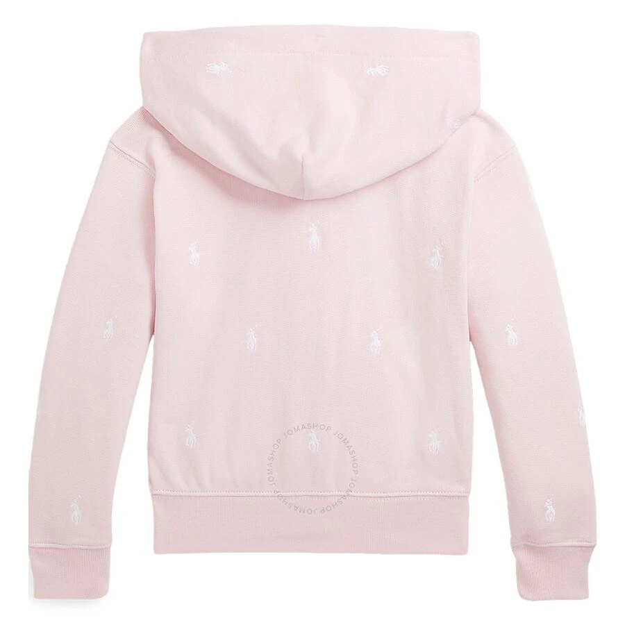 Ralph Lauren Girls Polo Pony Logo Print Hoodie 2
