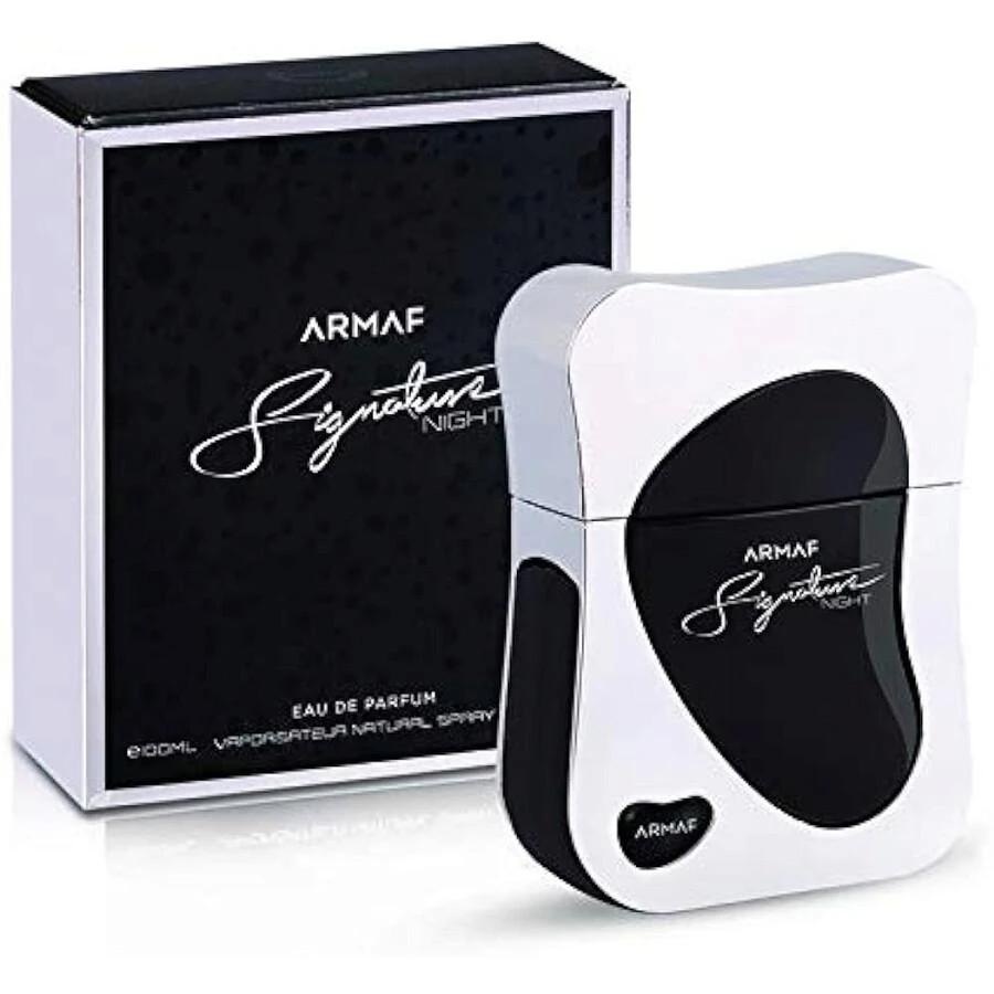 Armaf Men's Signature Night EDP Spray 3.4 oz Fragrances 6294015101386 1