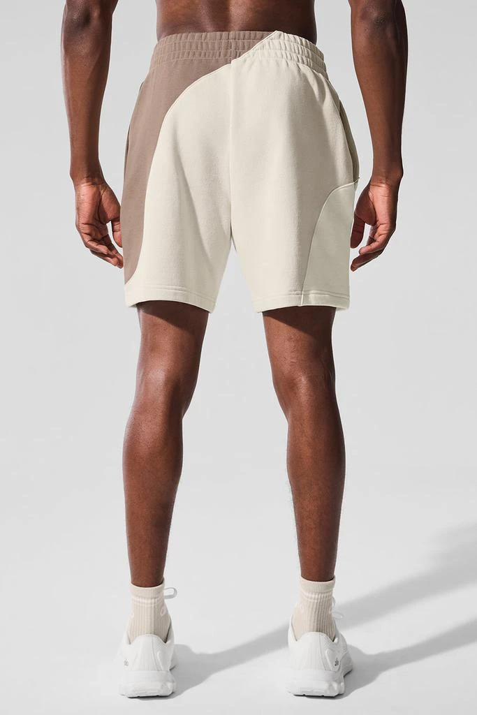 Alo 7" Make Waves Short - Ivory/Bone/Gravel 3