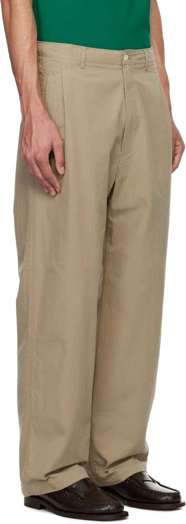 Nanamica Beige Tack Club Trousers 2