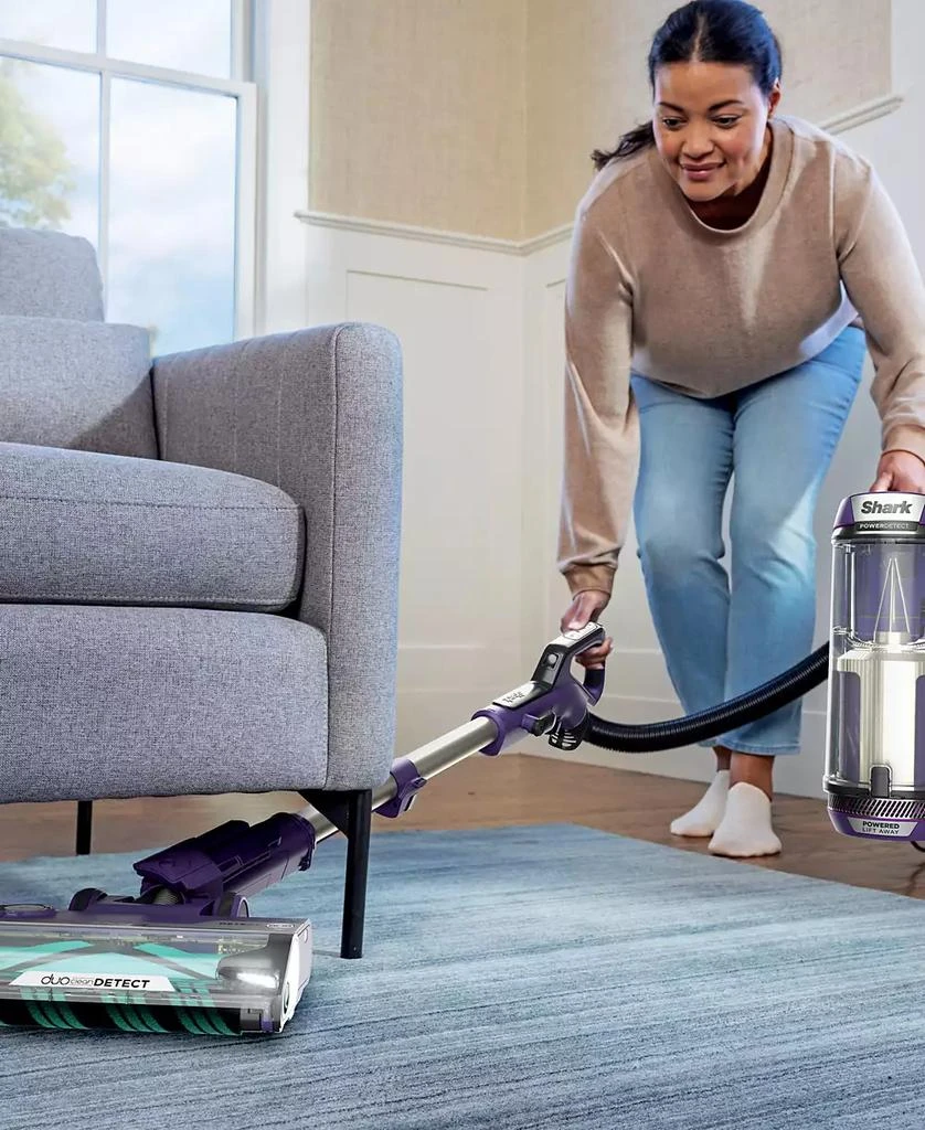 Shark POWERDETECT Upright Vacuum with DuoClean Detect Technology and Self-Cleaning Brushroll, AZ4002 13