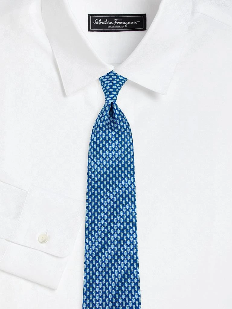 Salvatore Ferragamo Zesta Silk Tie 3