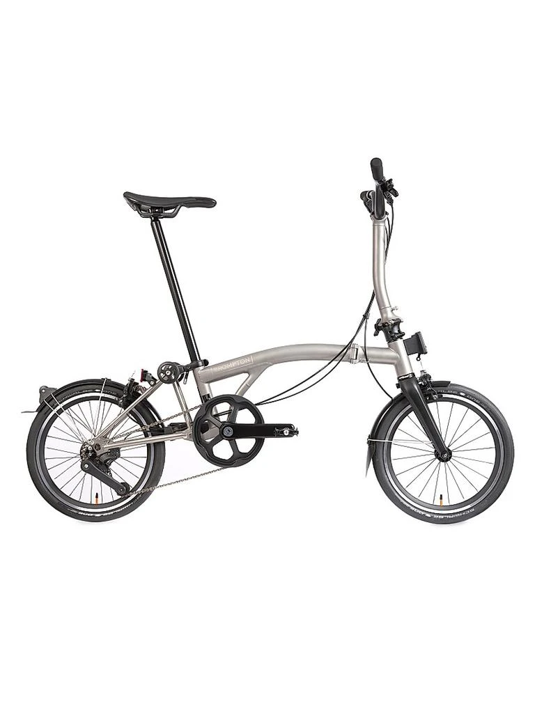 Brompton Bikes T Line 12 Speed Mid Handlebar Folding Bike 3