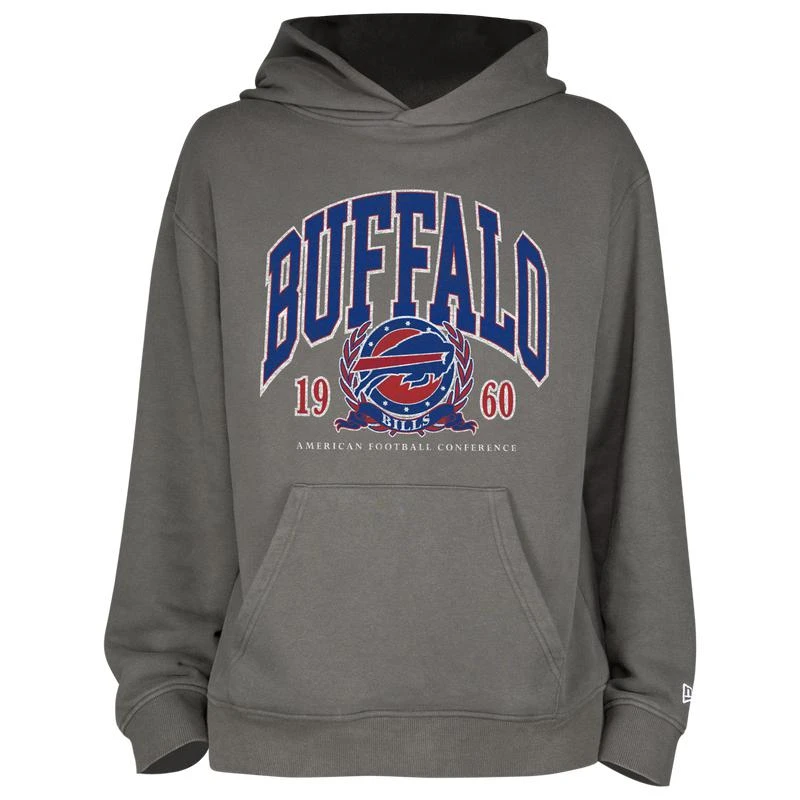 New Era New Era Bills Fitted Pullover Hoodie - Men's 1
