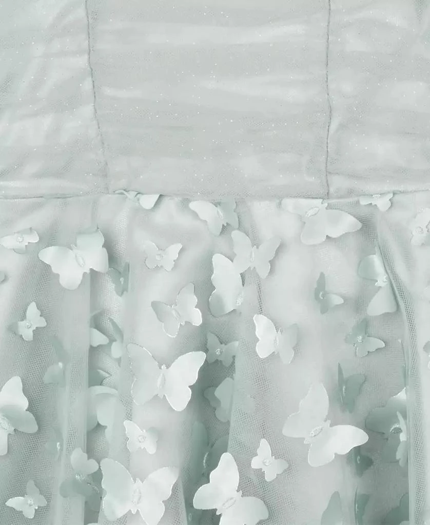 Rare Editions Toddler and Little Girls 3D Butterfly Party Dress 3
