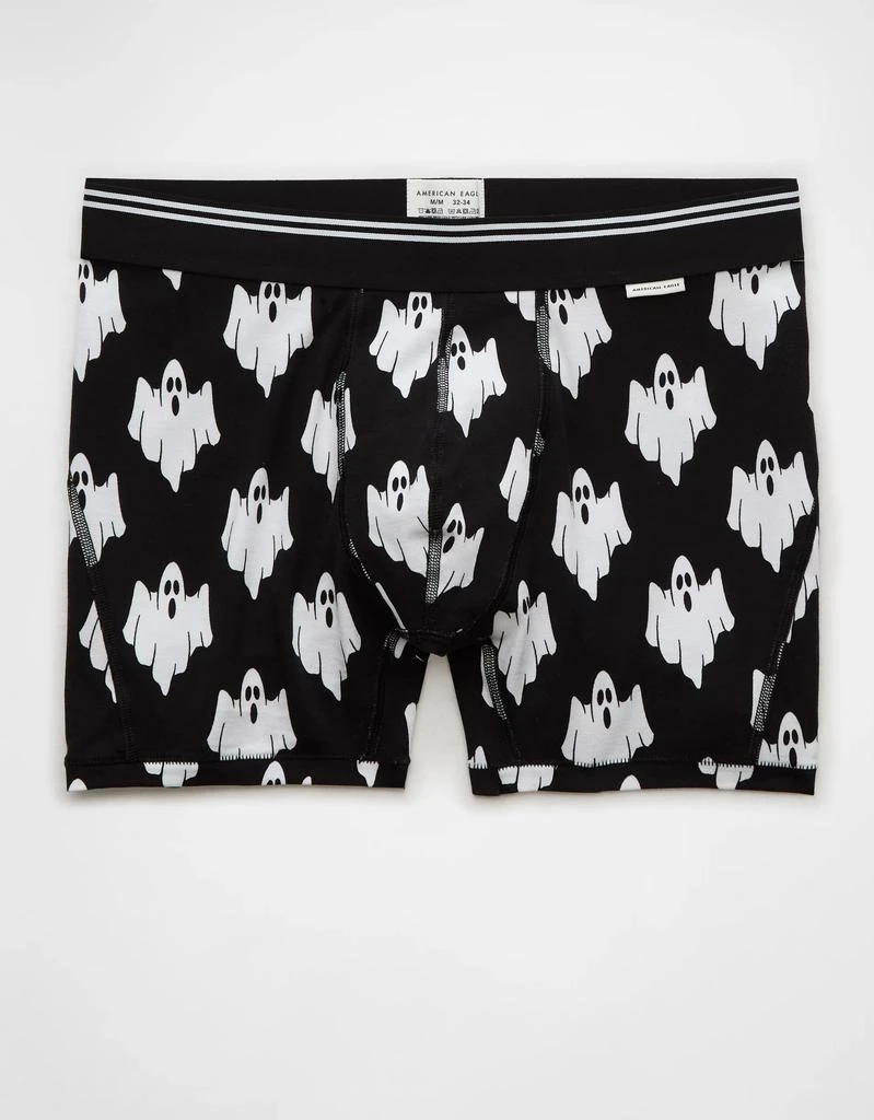AE AEO Men's Ghosts Halloween 6" Ultra Soft Boxer Brief 3