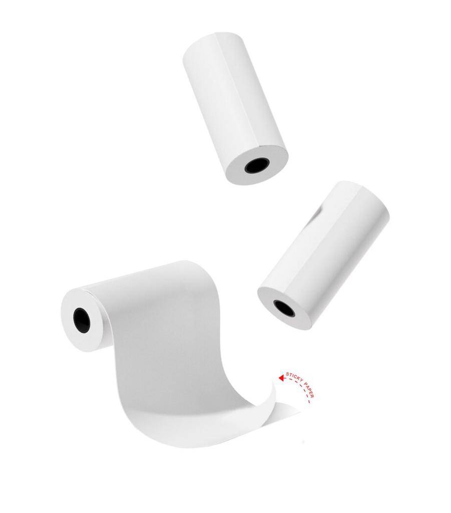 THE ZOOFAMILY C1 Camera Sticky Paper Rolls (Set of 3)