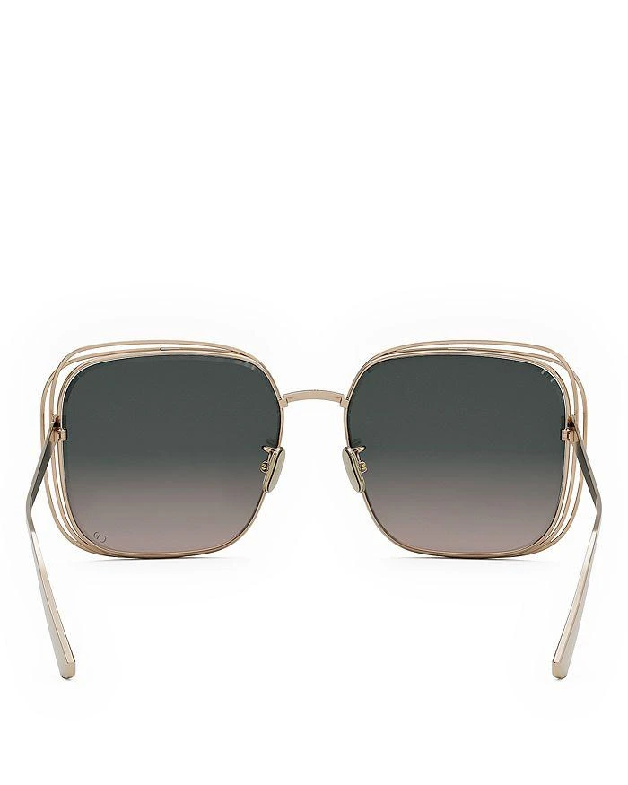Dior FilDior S1U Gradient Square Sunglasses, 58mm 5