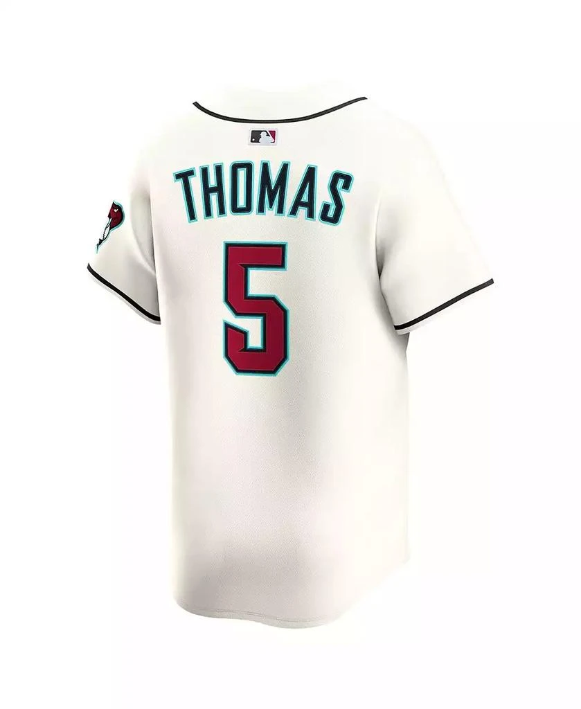 NIKE Men's Alek Thomas Cream Arizona Diamondbacks Home Limited Player Jersey 3