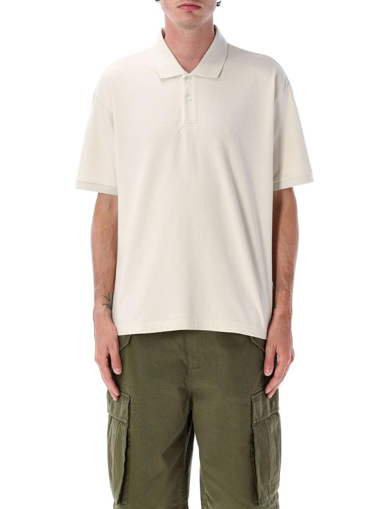STUSSY Men's Classic Pique Polo Off White - Polo Shirts - Compare