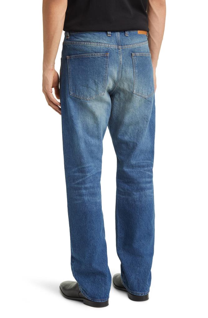 BLK DNM 55 Relaxed Straight Leg Organic Cotton Jeans