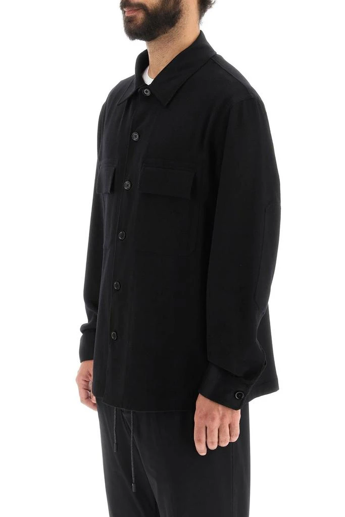 Zegna Zegna Oasi Buttoned Straight Hem Shirt 4
