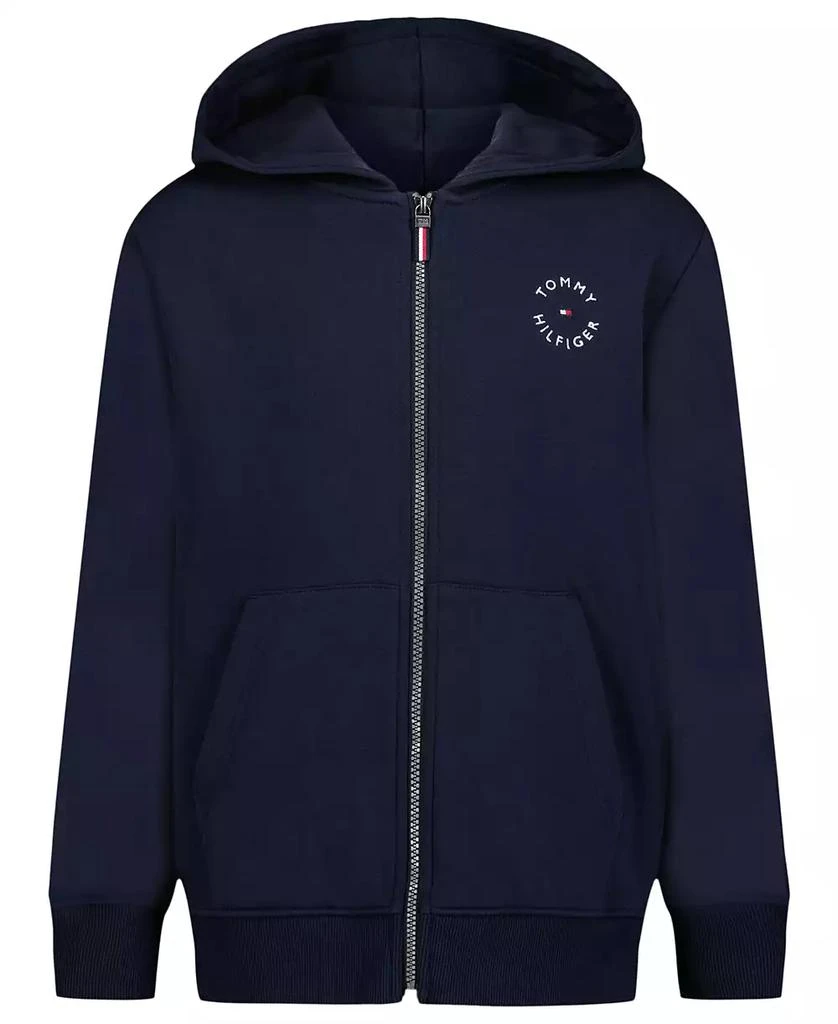 Tommy Hilfiger Big Boys Soft Essentials Full Zip Fleece Hoodie 1