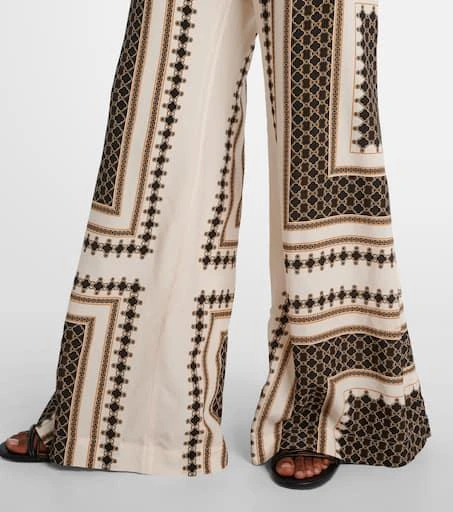 Zimmermann Printed wide-leg pants 5