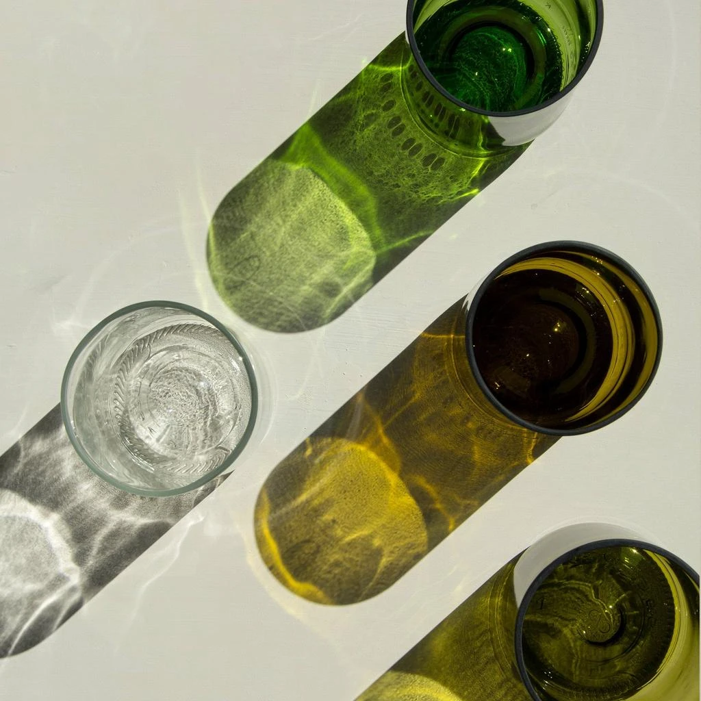 预计3周后发货 Q de bouteilles Lot De 4 Verres - Panaché - Short Drink 3