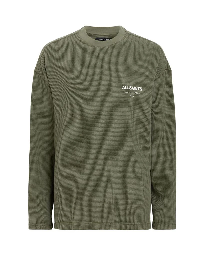 ALL SAINTS Crypt Long Sleeve Waffle Crew 7