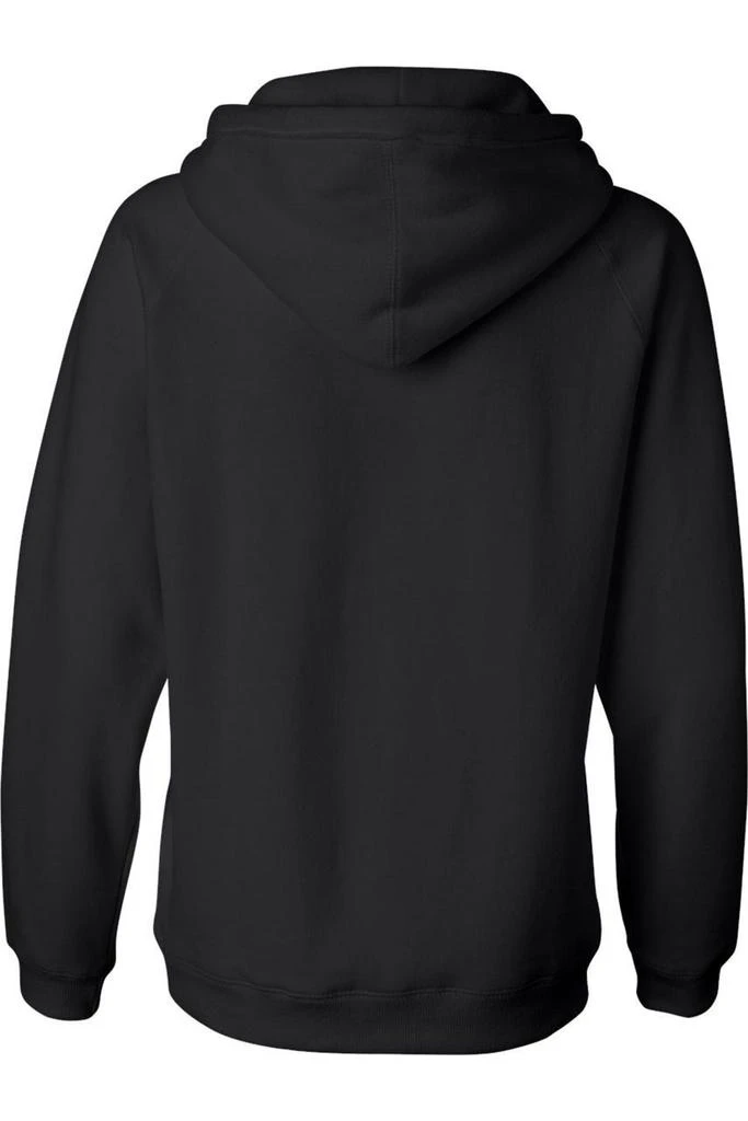 J America Women´s Sueded V-Neck Hooded Sweatshirt 2